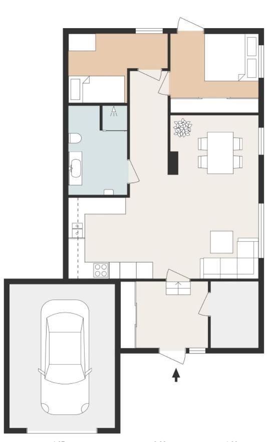 Cozy Elegant 2Bedroom Apt W/Parking And Nice View Tromsø Eksteriør billede